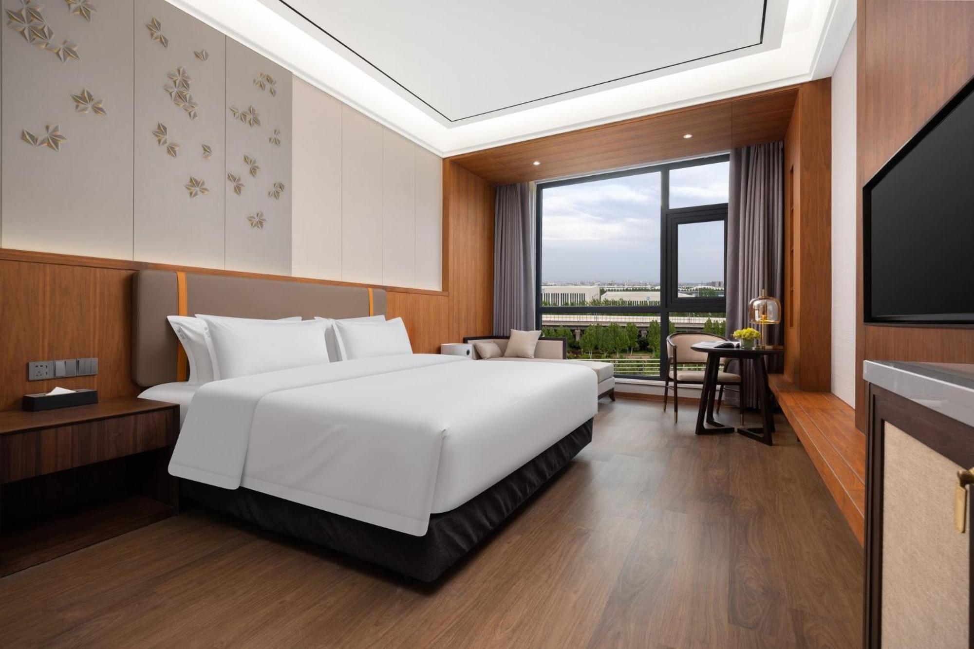 Xinzheng  Holiday Inn Express Zhengzhou Airport By Ihg מראה חיצוני תמונה